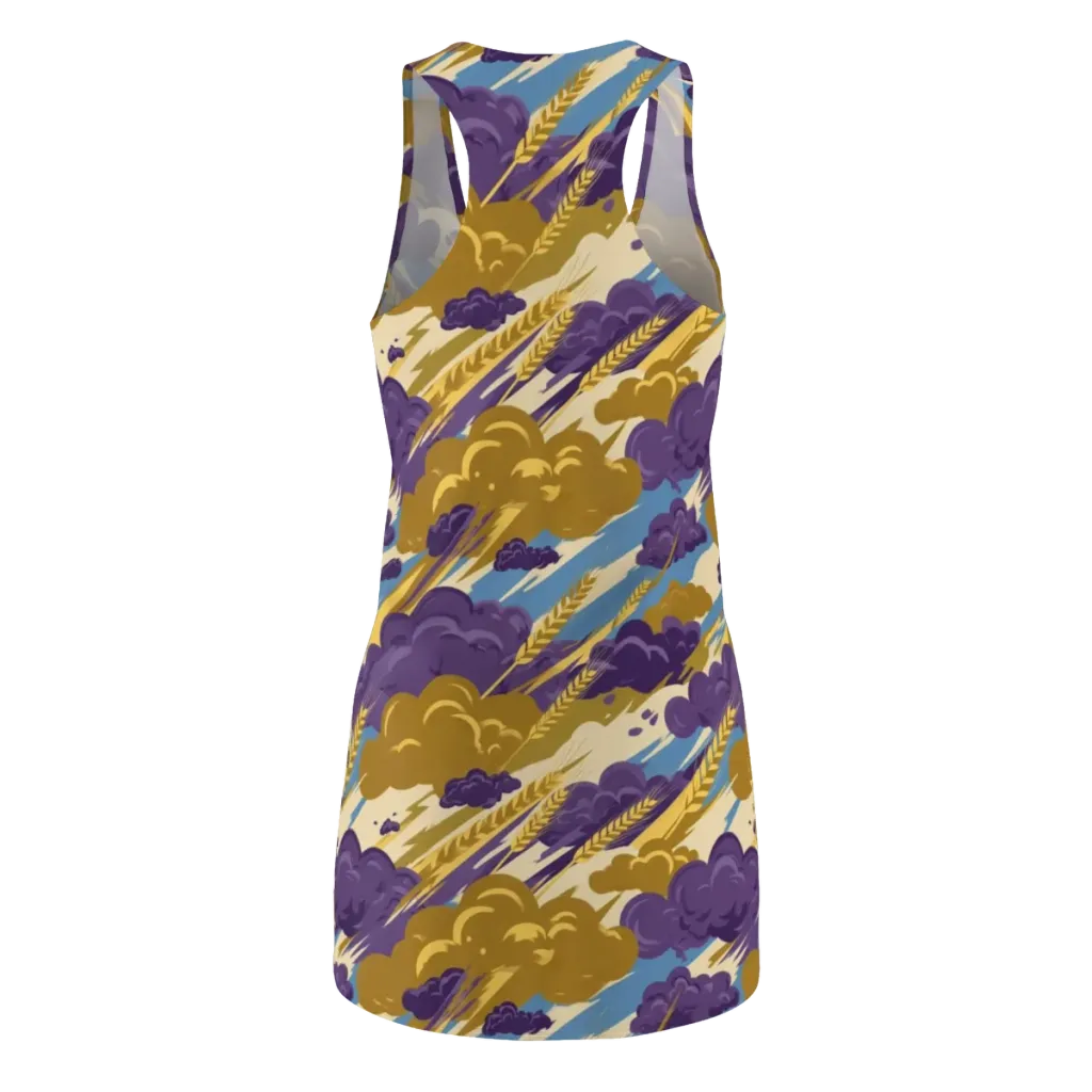 Harvest Tempest on Racerback Dress — Back
