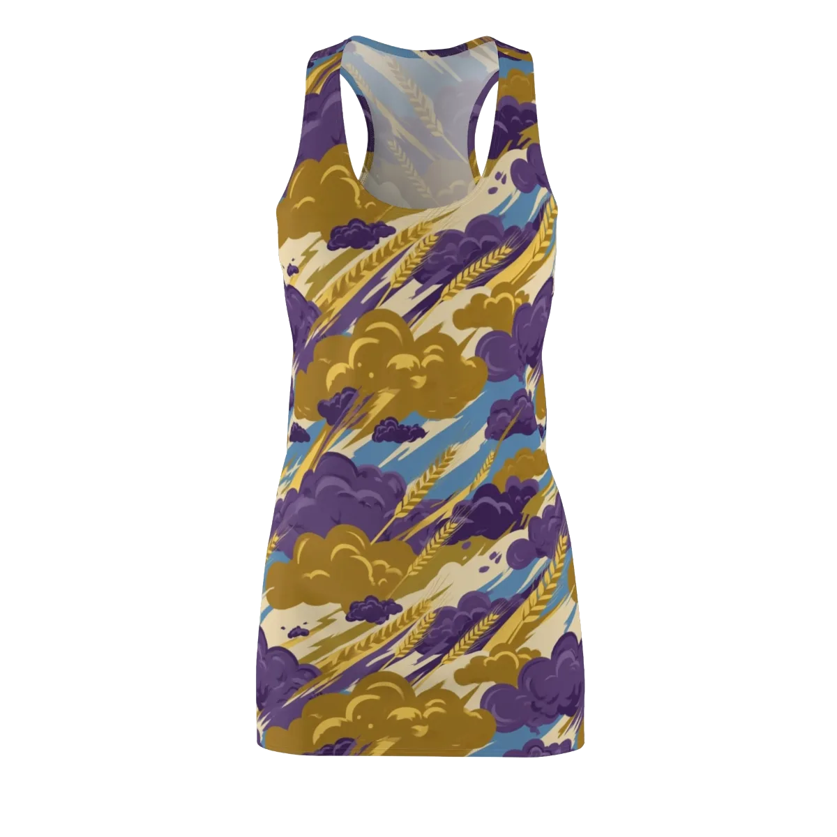 Harvest Tempest on Racerback Dress — Front