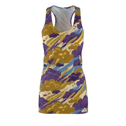 Harvest Tempest on a Racerback Dress