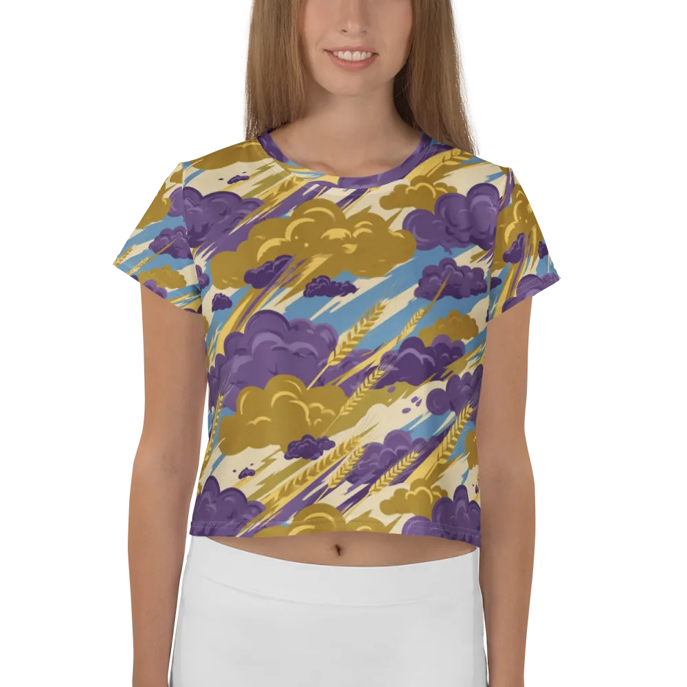 Harvest Tempest on Crop Tee — Front
