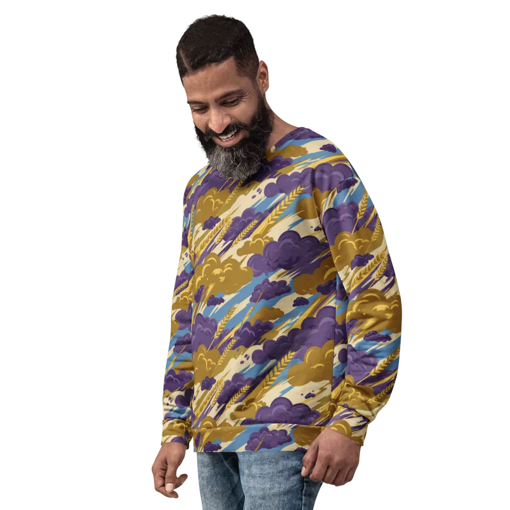 Harvest Tempest on Sweatshirt — Left Front
