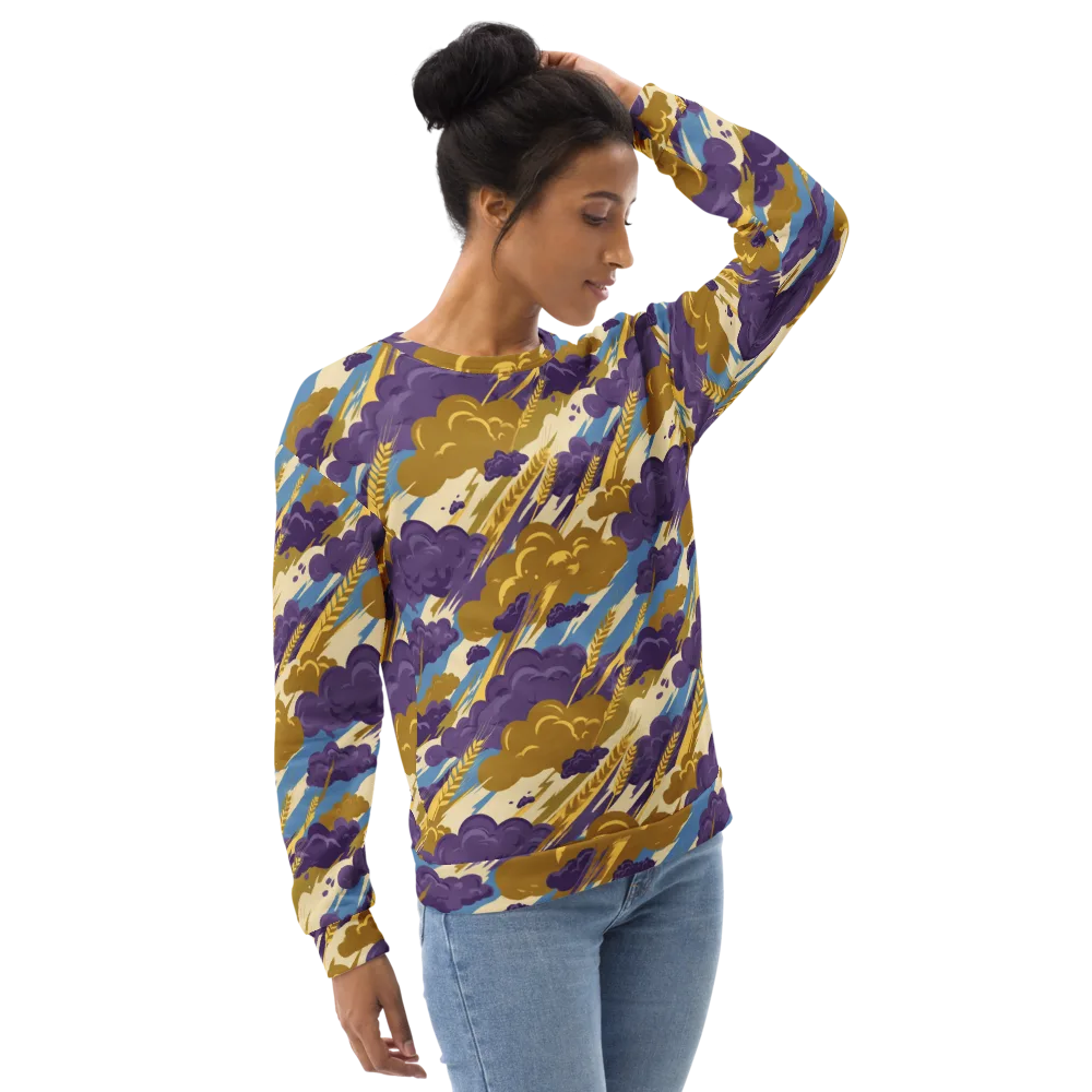 Harvest Tempest on Sweatshirt — Right Front