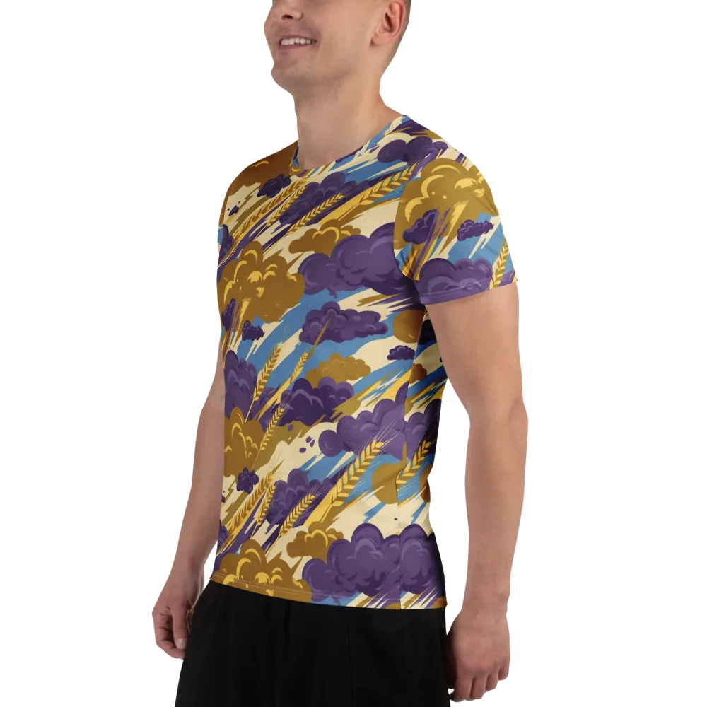 Harvest Tempest on Men's Athletic T-Shirt — Left