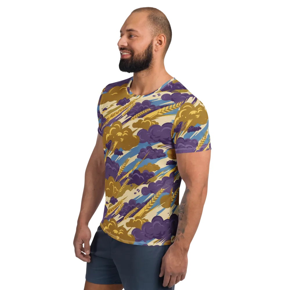 Harvest Tempest on Men's Athletic T-Shirt — Left