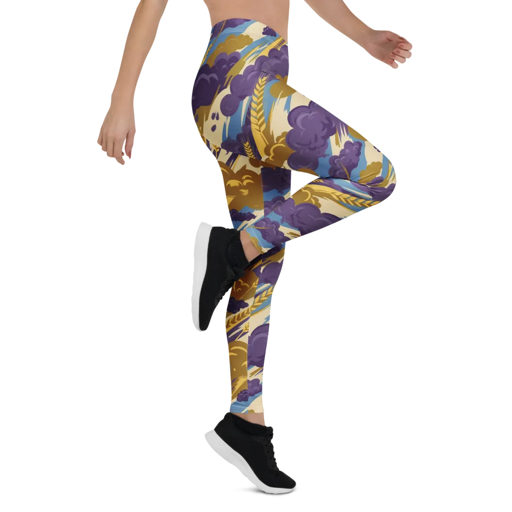 Harvest Tempest on Leggings — Right