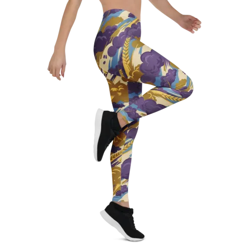 Harvest Tempest on a Leggings