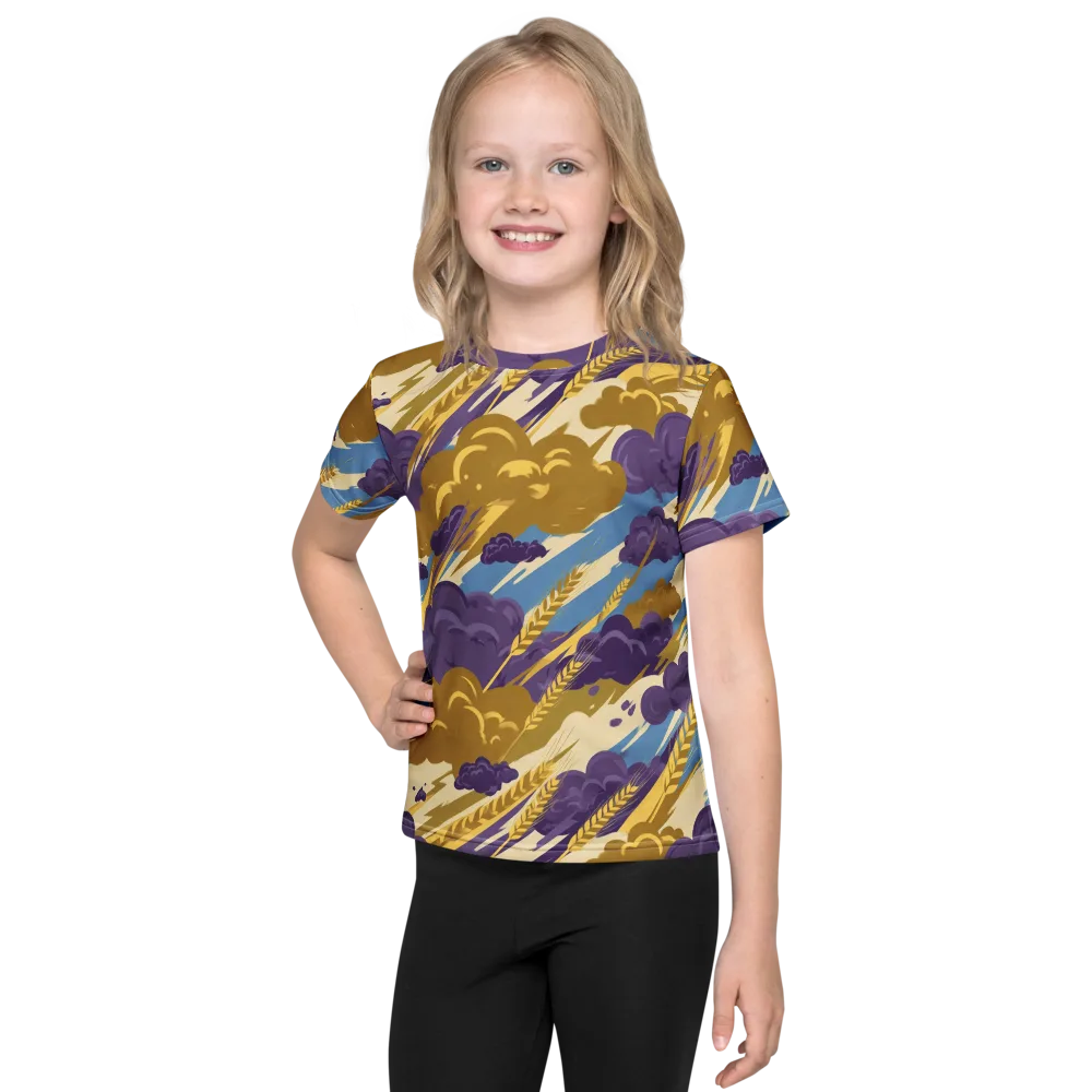 Harvest Tempest on Kids Crew Neck T-Shirt — Front