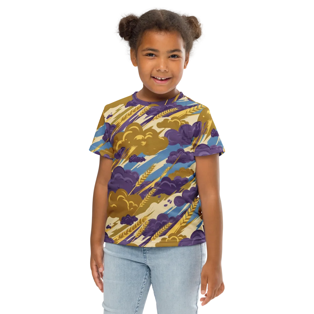 Harvest Tempest on Kids Crew Neck T-Shirt — Front