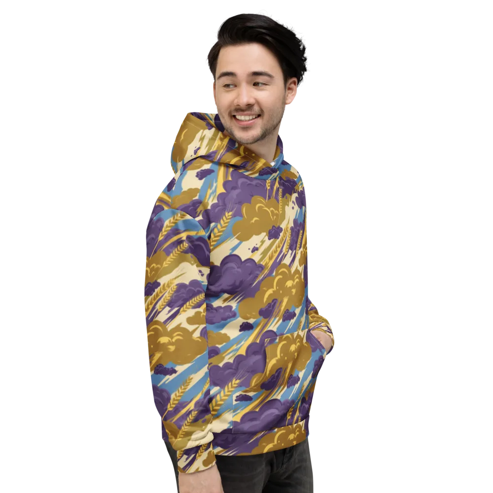Harvest Tempest on Hoodie — Right