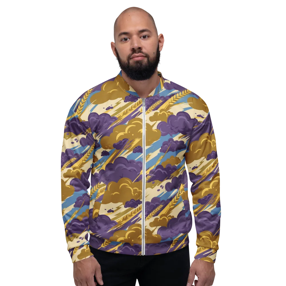 Harvest Tempest on Bomber Jacket — Front