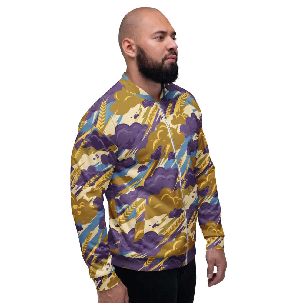 Harvest Tempest on Bomber Jacket — Right