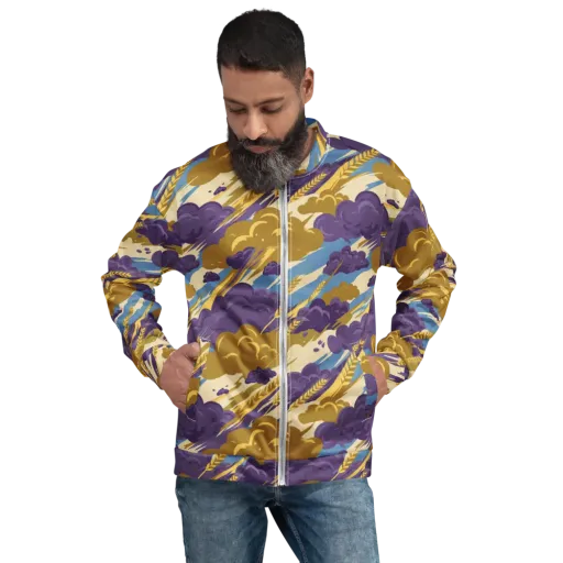 Harvest Tempest on a Bomber Jacket