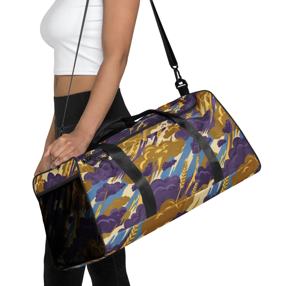 Harvest Tempest on Duffle Bag — Front
