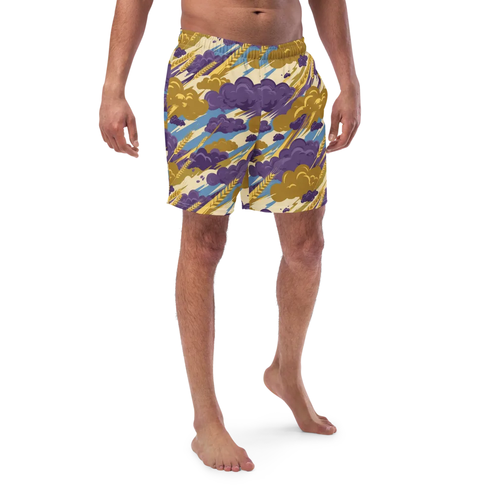 Harvest Tempest on Swim Trunks — Front
