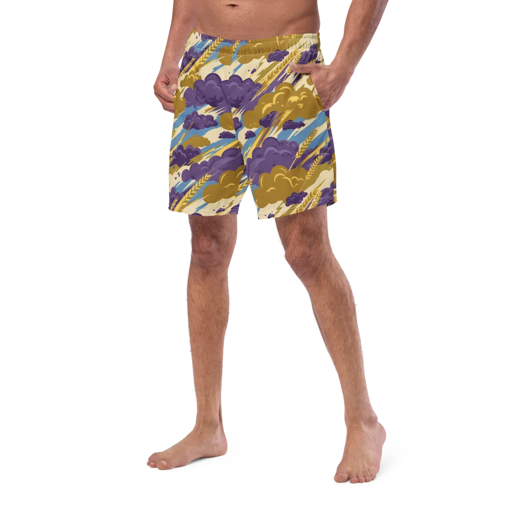Harvest Tempest on Swim Trunks — Left Front