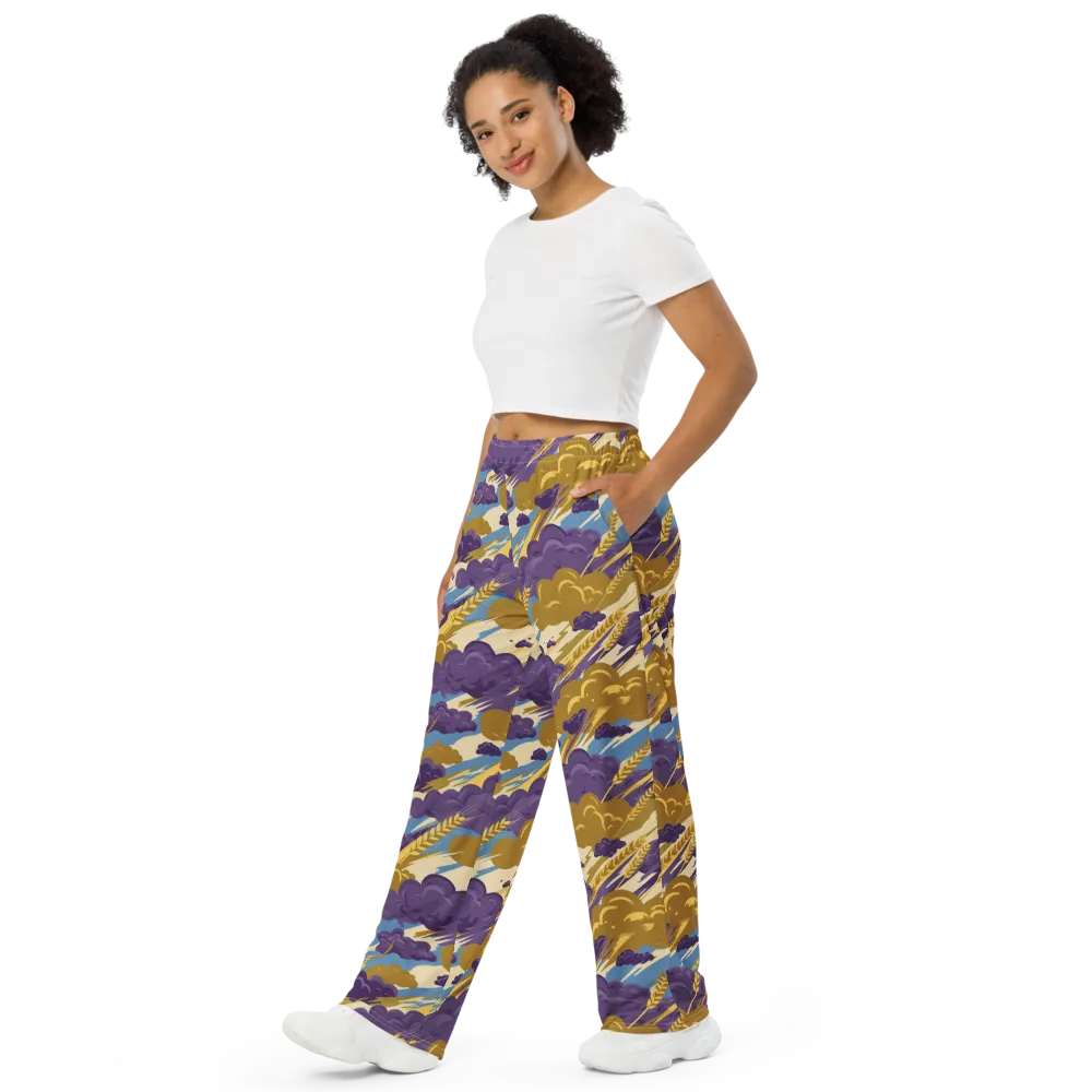 Harvest Tempest on Wide-Leg Pants — Left Front