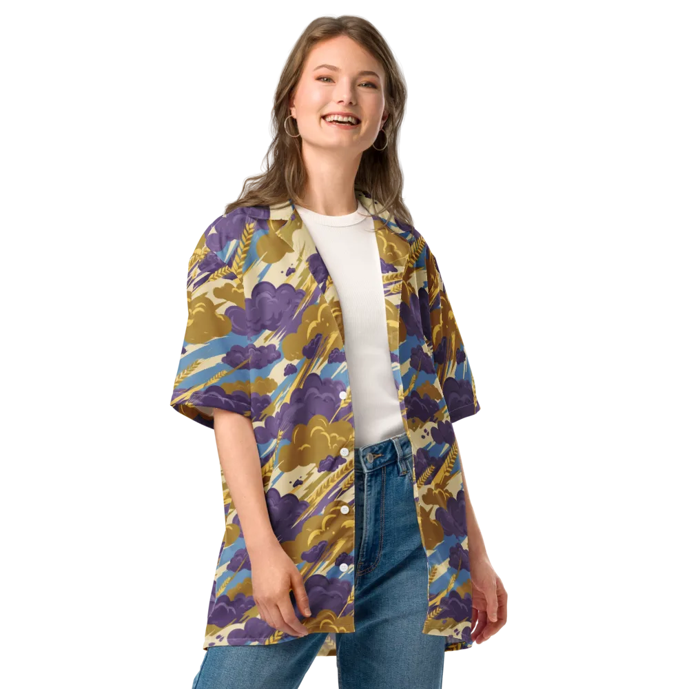 Harvest Tempest on Button Shirt — Front