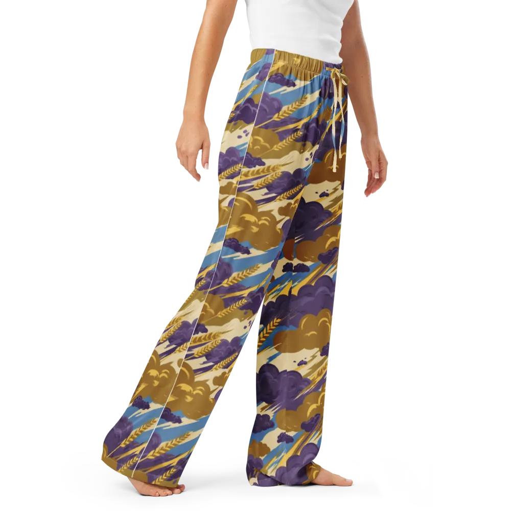 Harvest Tempest on Women's Pajama Pants — Right Front