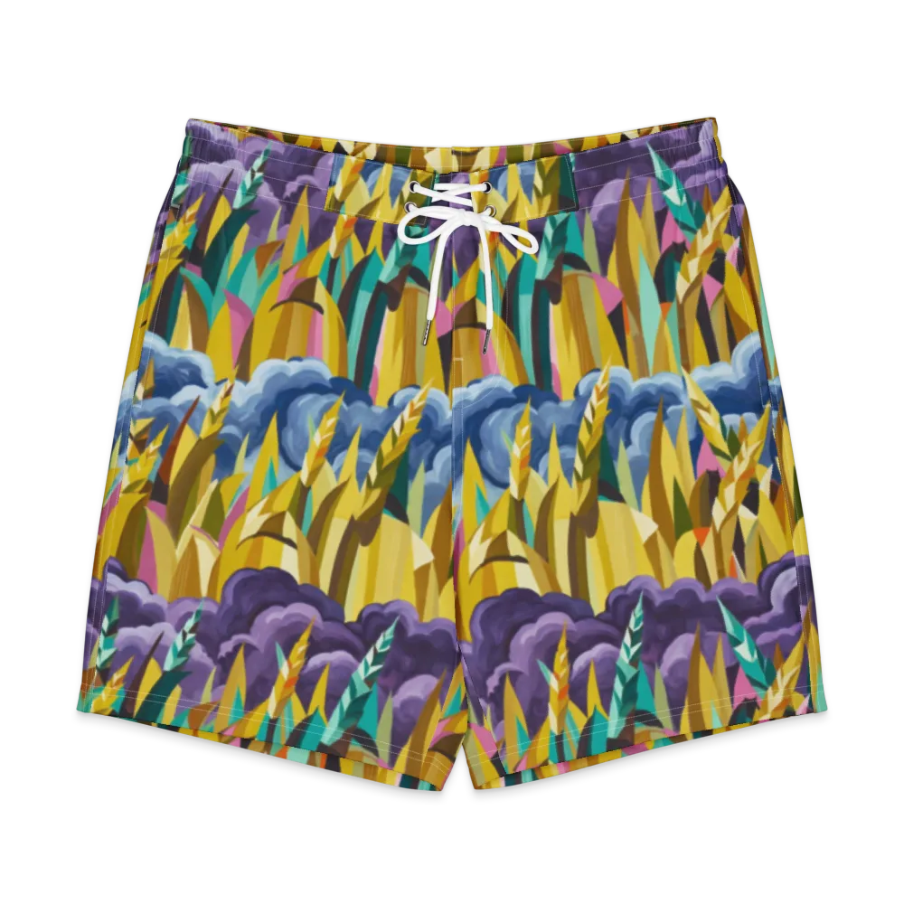 Thundergrass on Men's Board Shorts — Front