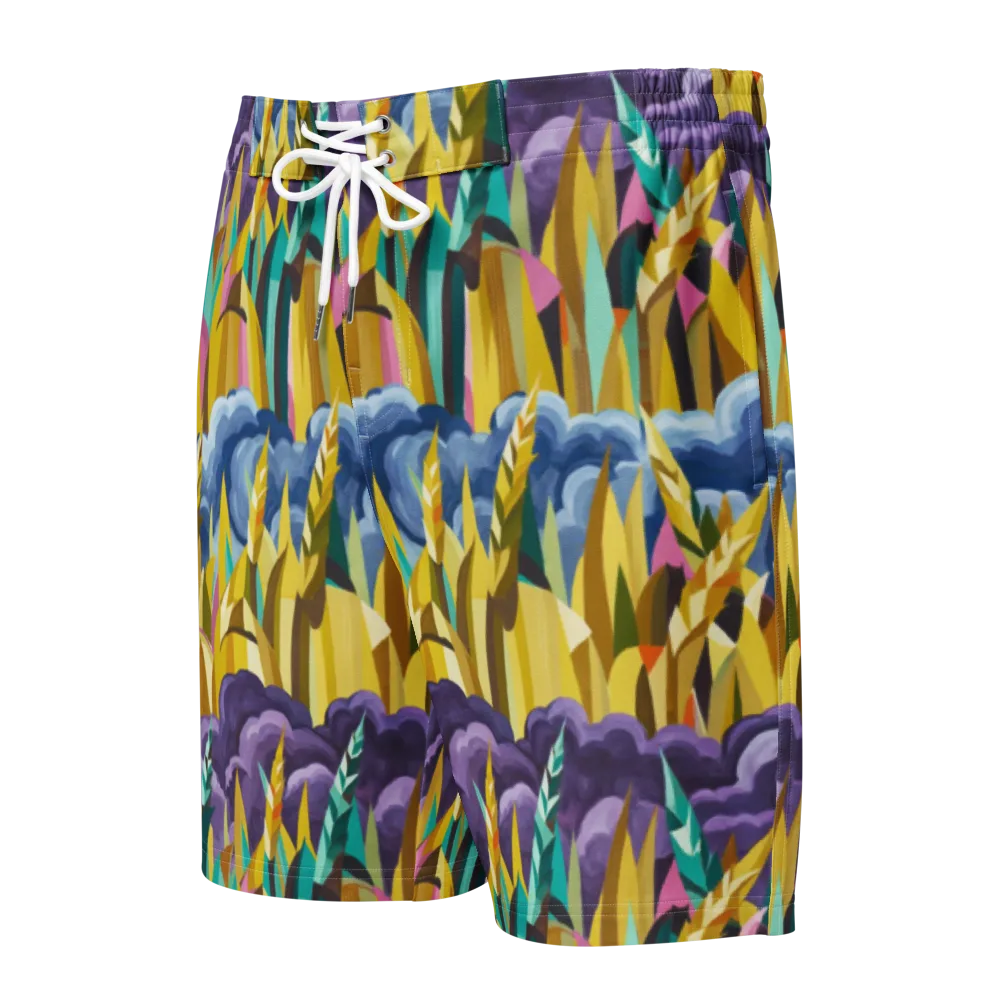 Thundergrass on Men's Board Shorts — Front