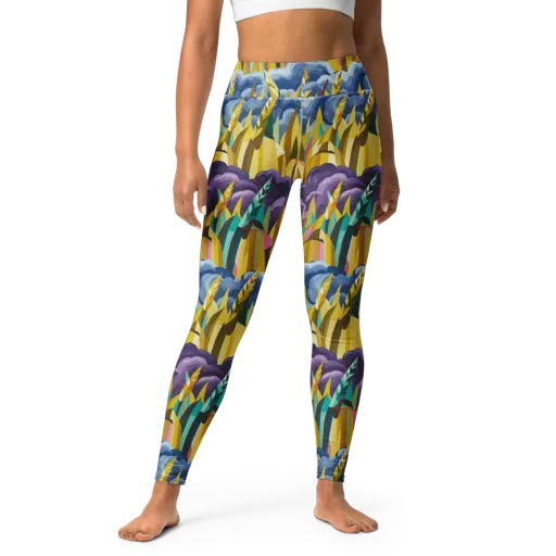 Thundergrass on a Yoga Leggings