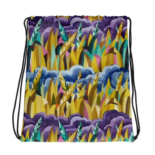 Thundergrass on a Drawstring Bag