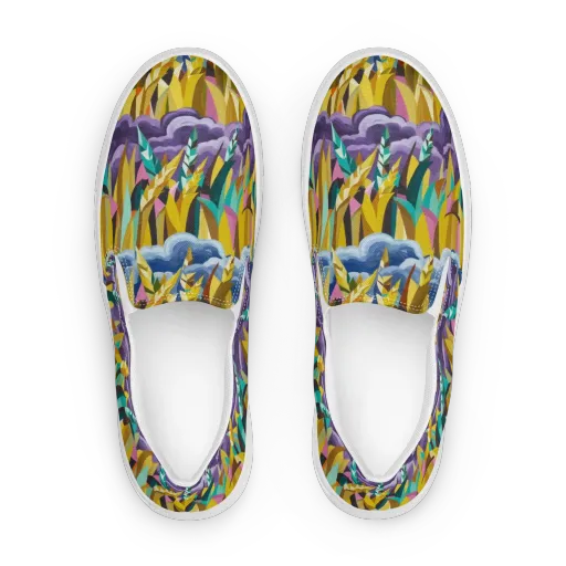 Thundergrass on a Women's Slip-On Canvas Shoes