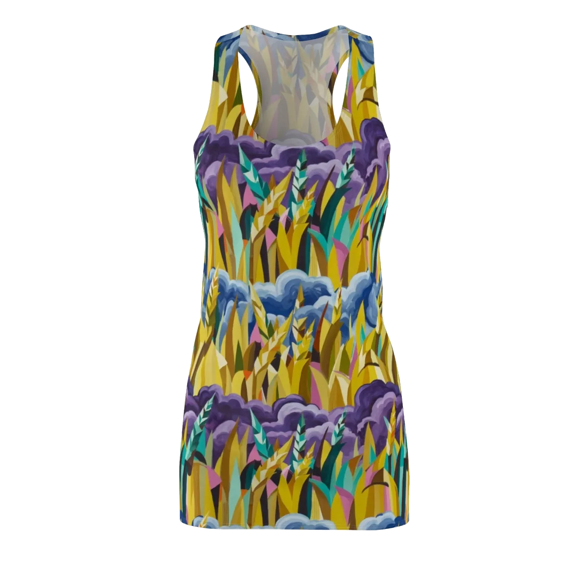 Thundergrass on Racerback Dress — Front