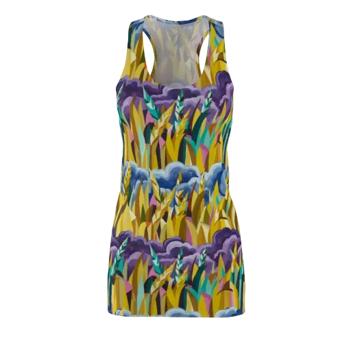 Thundergrass on a Racerback Dress