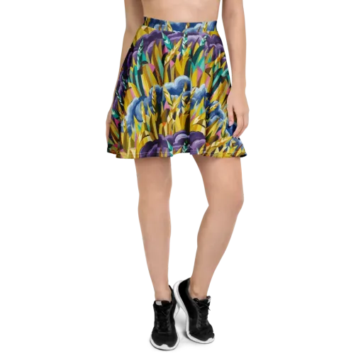 Thundergrass on a Skater Skirt