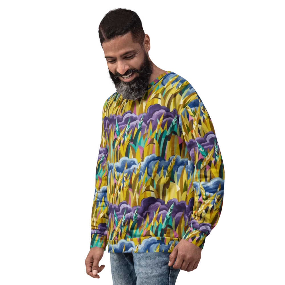 Thundergrass on Sweatshirt — Left Front
