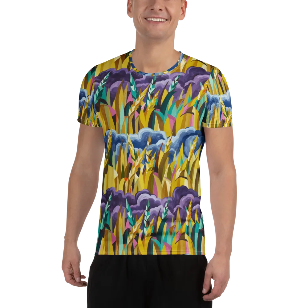 Thundergrass on Men's Athletic T-Shirt — Front