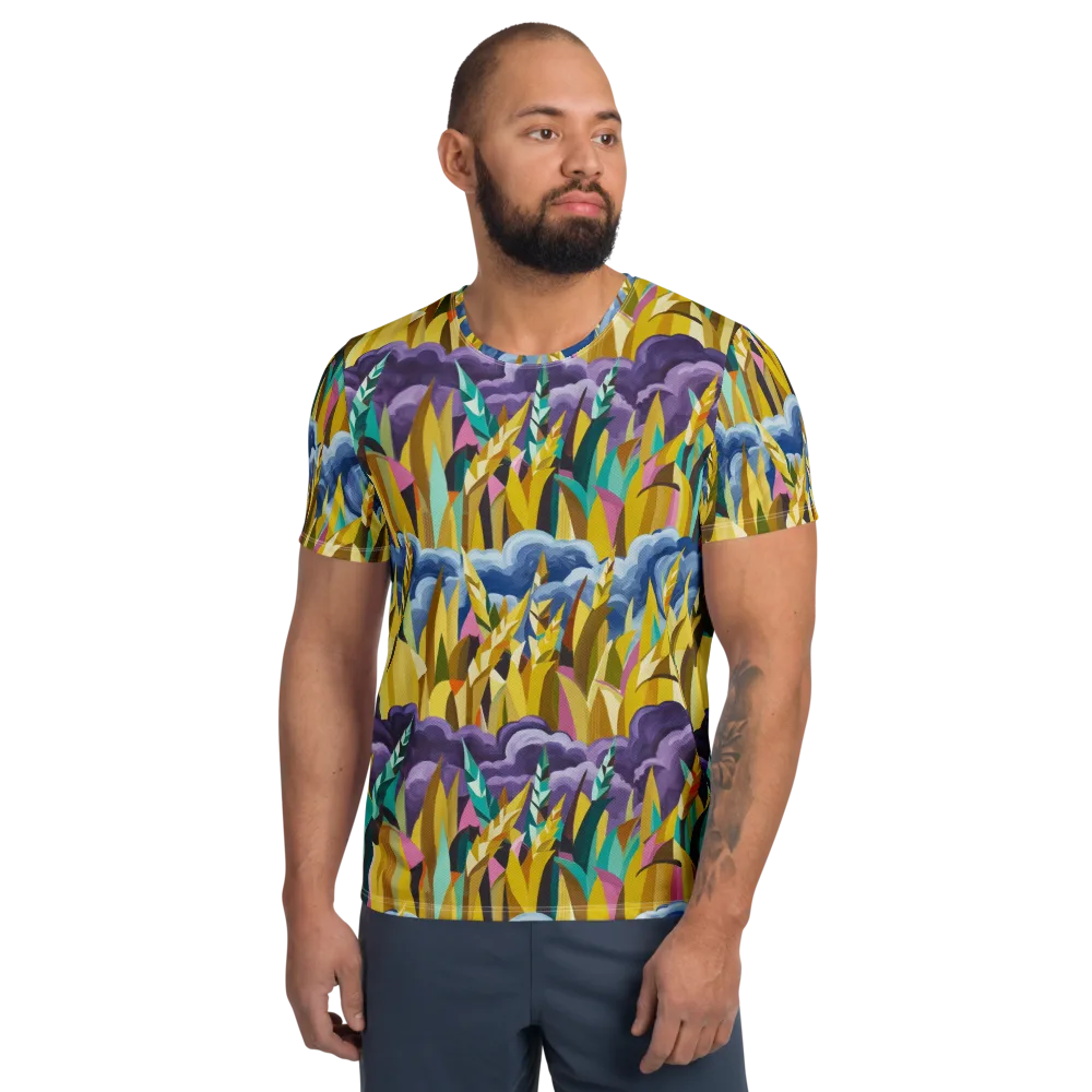 Thundergrass on Men's Athletic T-Shirt — Front