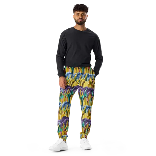 Thundergrass on a Men's Joggers
