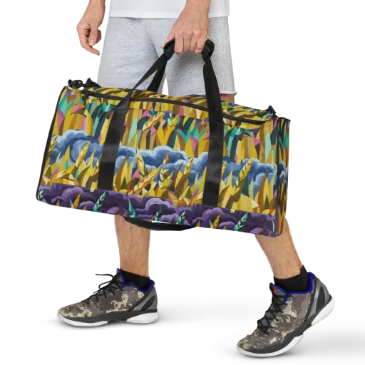 Thundergrass on a Duffle Bag