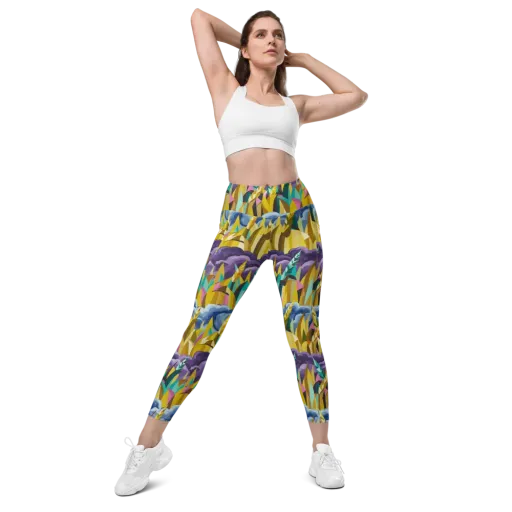 Thundergrass on a Leggings with Pockets