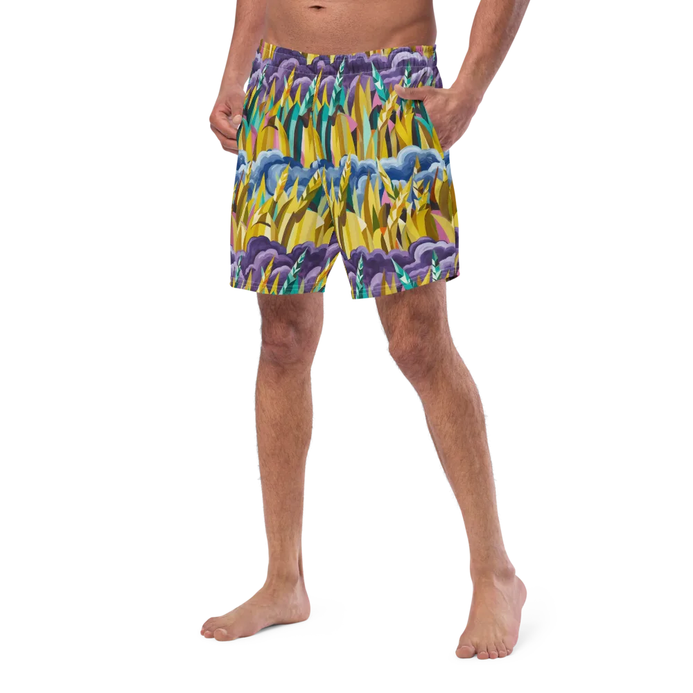 Thundergrass on Swim Trunks — Left Front