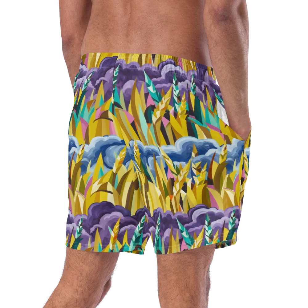 Thundergrass on Swim Trunks — Right Back