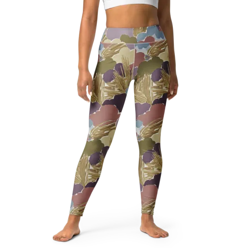Harvest Reverie on a Yoga Leggings