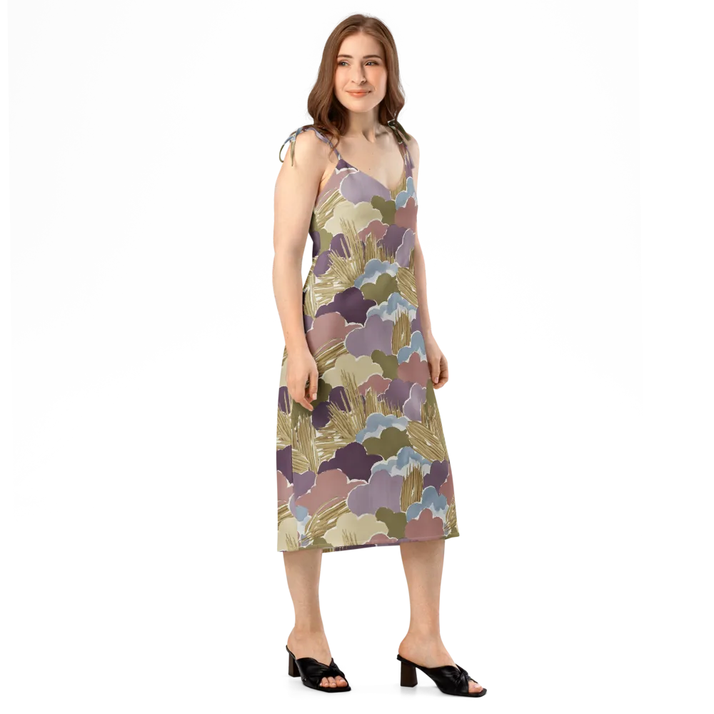 Harvest Reverie on Slip Dress — Right Front