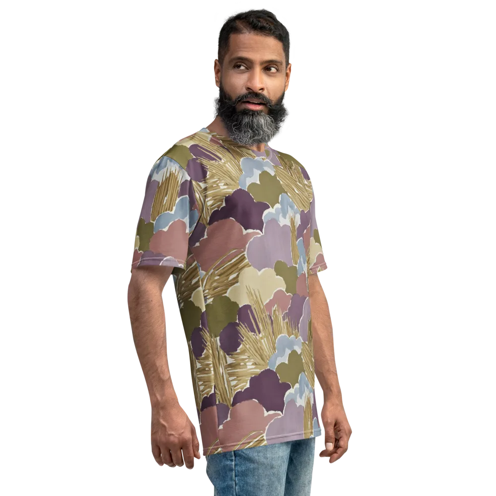 Harvest Reverie on Men's Crew Neck T-Shirt — Right