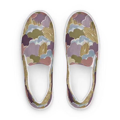 Harvest Reverie on a Women's Slip-On Canvas Shoes