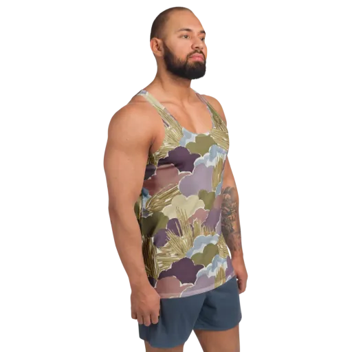 Harvest Reverie on a Men's Tank Top