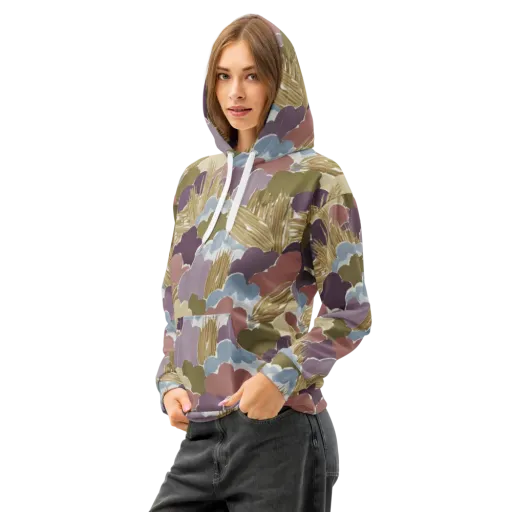 Harvest Reverie on a Cotton Hoodie