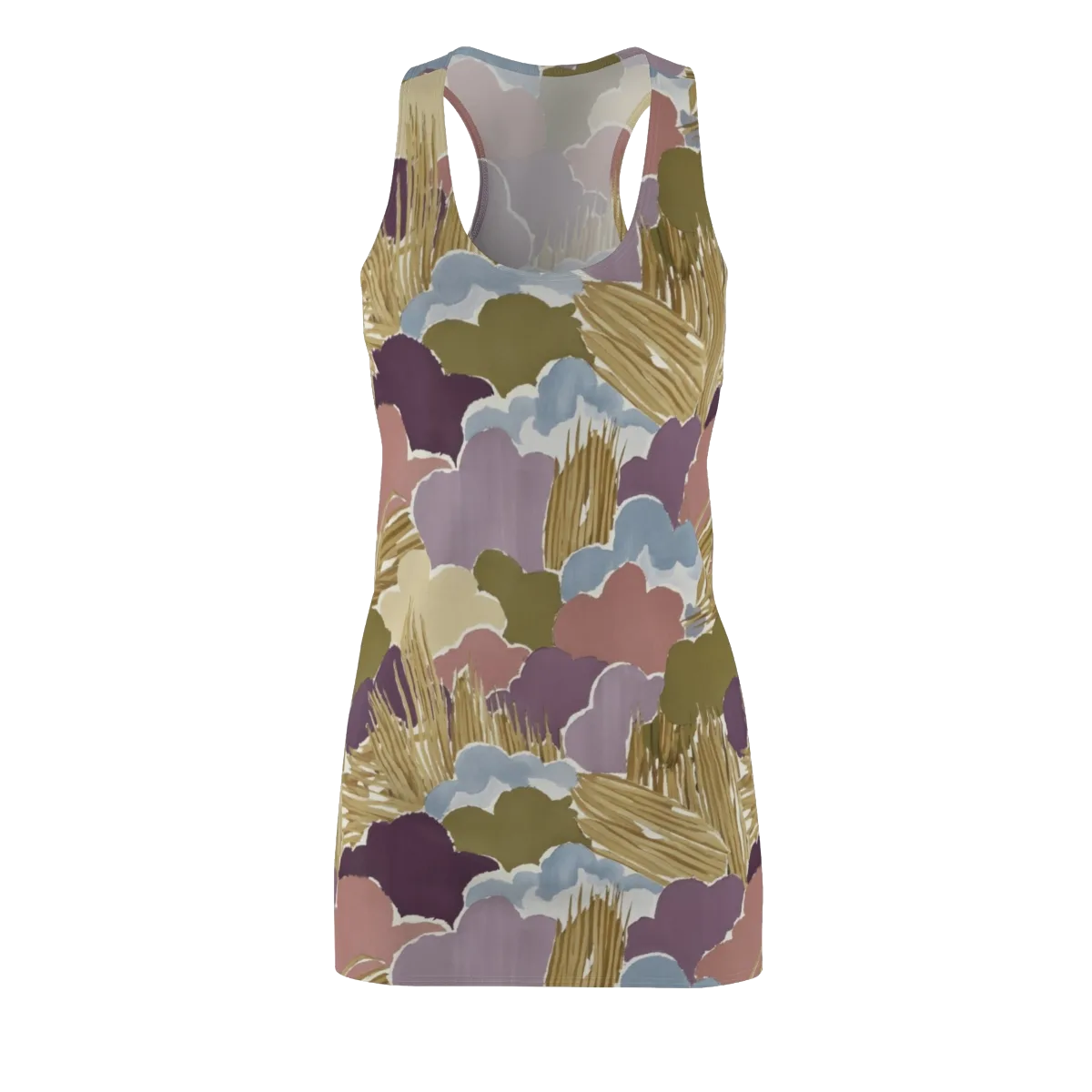 Harvest Reverie on Racerback Dress — Front