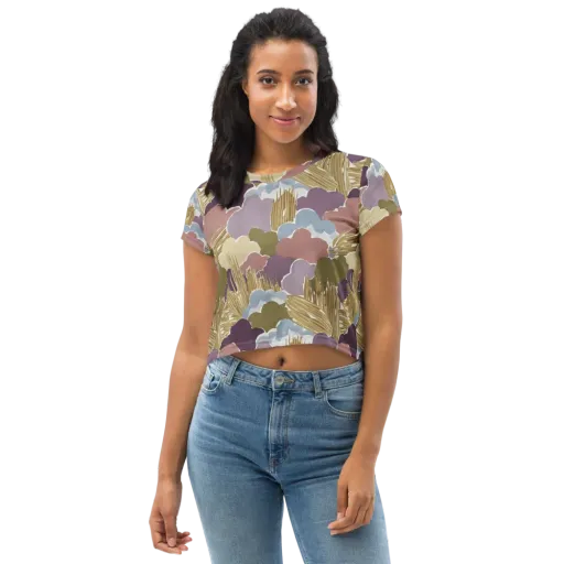 Harvest Reverie on a Crop Tee