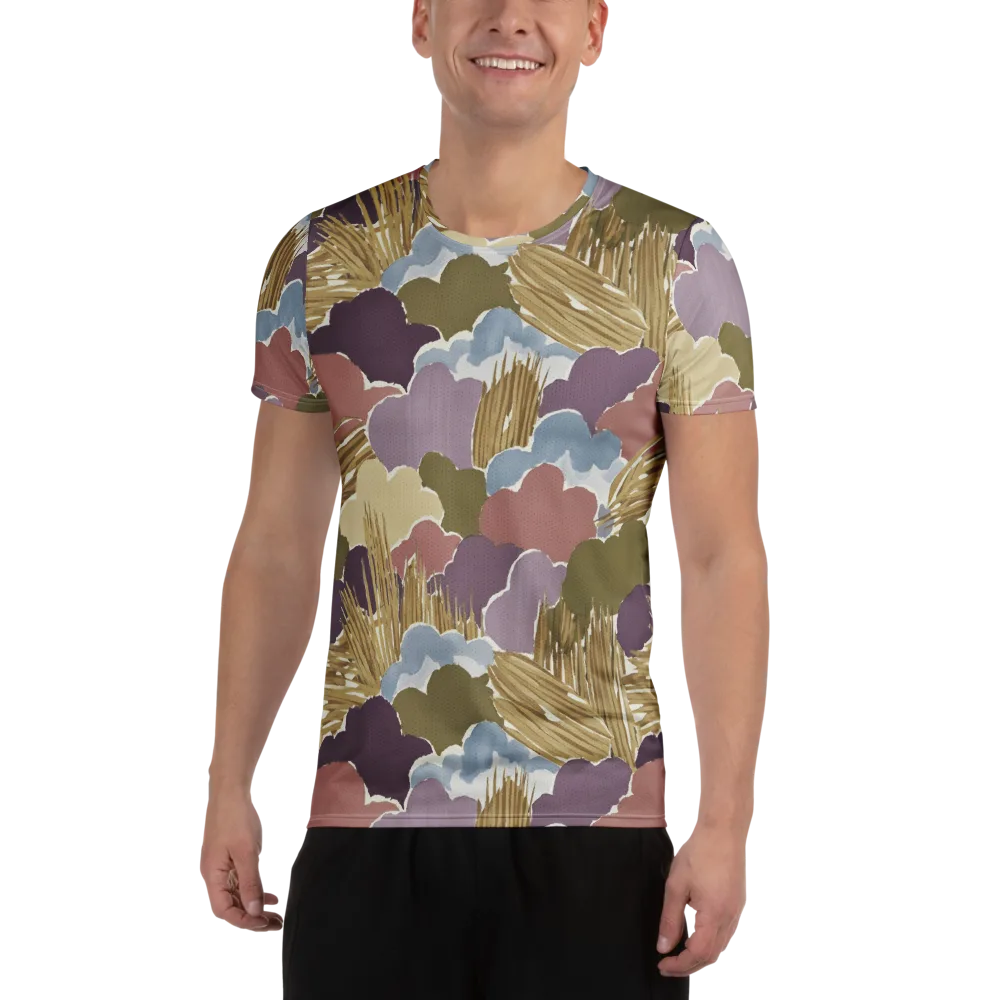 Harvest Reverie on Men's Athletic T-Shirt — Front