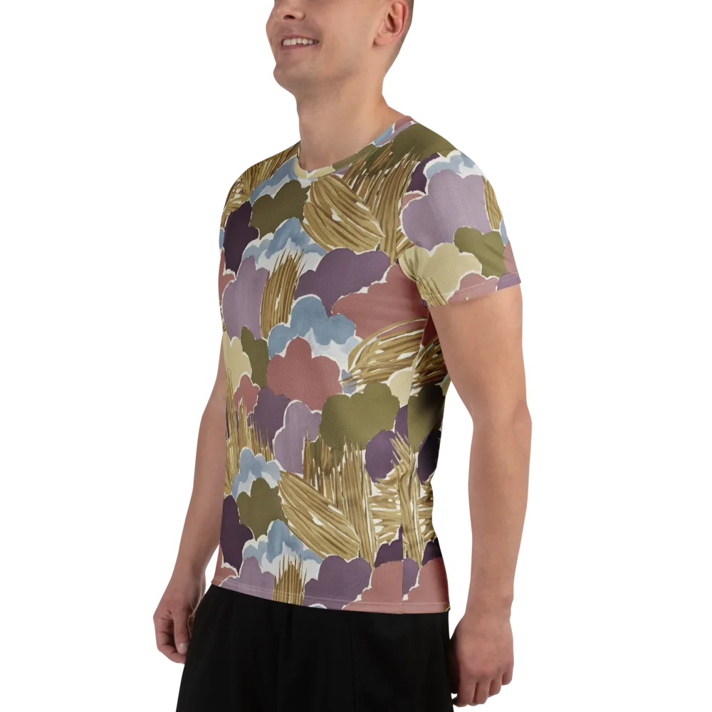 Harvest Reverie on Men's Athletic T-Shirt — Left