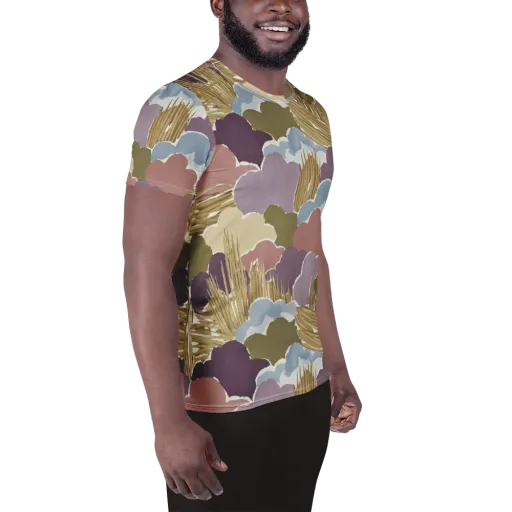 Harvest Reverie on a Men's Athletic T-Shirt