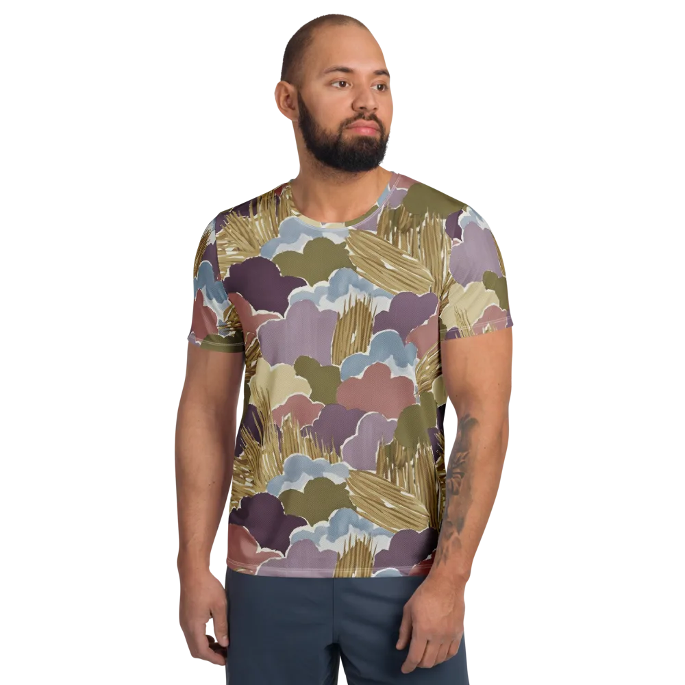 Harvest Reverie on Men's Athletic T-Shirt — Front